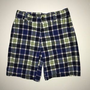 Boys plaid shorts-Janie & Jack